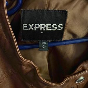 Express leather jacket